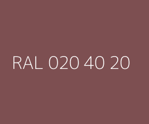 Kleur RAL 020 40 20 