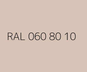 Kleur RAL 060 80 10 