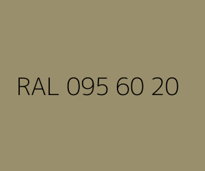 Kleur RAL 095 60 20 
