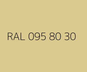 Kleur RAL 095 80 30 