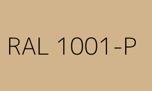 Kleur RAL 1001-P