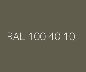 Kleur RAL 100 40 10 
