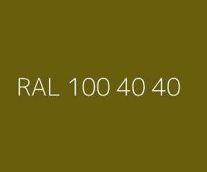 Kleur RAL 100 40 40 