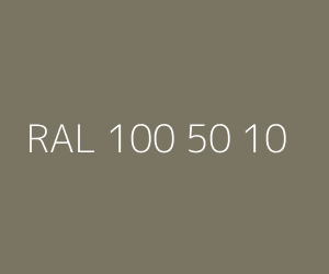 Kleur RAL 100 50 10 