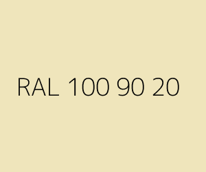 Kleur RAL 100 90 20 