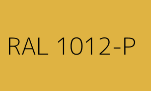 Kleur RAL 1012-P