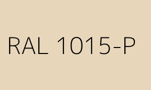 Kleur RAL 1015-P