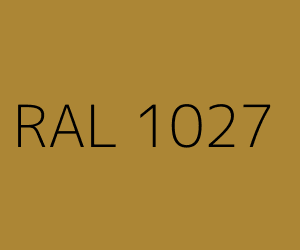Kleur RAL 1027 KERRIEGEEL