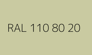 Kleur RAL 110 80 20