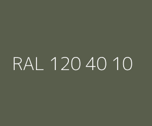 Kleur RAL 120 40 10 