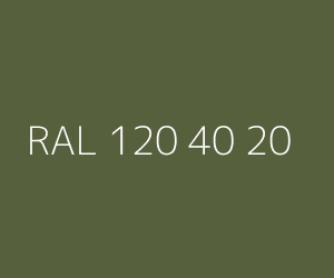 Kleur RAL 120 40 20 