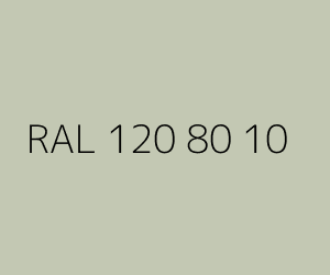 Kleur RAL 120 80 10 