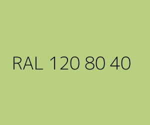 Kleur RAL 120 80 40 