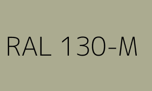 Kleur RAL 130-M