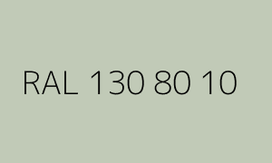 Kleur RAL 130 80 10