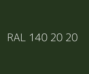Kleur RAL 140 20 20 