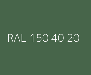 Kleur RAL 150 40 20 