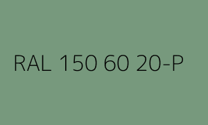Kleur RAL 150 60 20-P