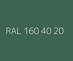 Kleur RAL 160 40 20 