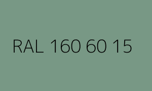 Kleur RAL 160 60 15