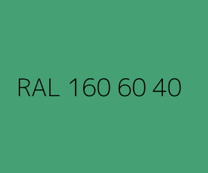 Kleur RAL 160 60 40 