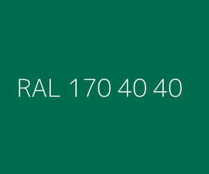Kleur RAL 170 40 40 