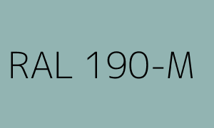 Kleur RAL 190-M