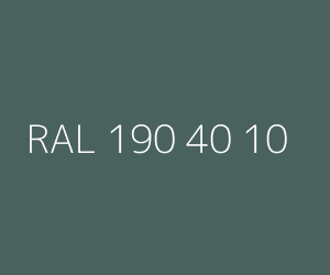 Kleur RAL 190 40 10 