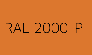 Kleur RAL 2000-P