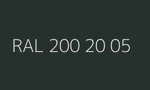 Kleur RAL 200 20 05