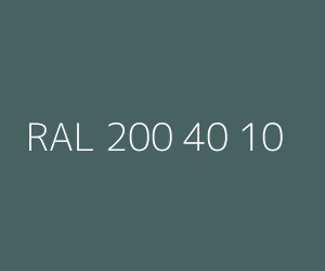 Kleur RAL 200 40 10 