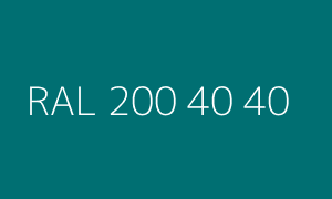 Kleur RAL 200 40 40