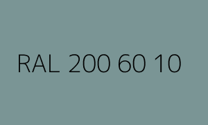 Kleur RAL 200 60 10