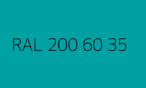 Kleur RAL 200 60 35