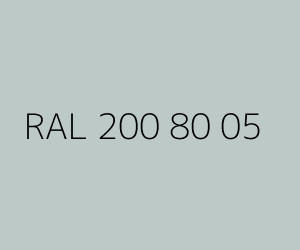 Kleur RAL 200 80 05 