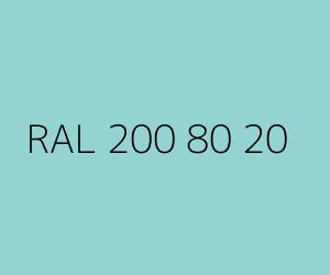 Kleur RAL 200 80 20 