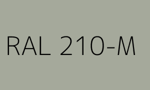 Kleur RAL 210-M