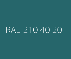Kleur RAL 210 40 20 