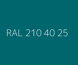 Kleur RAL 210 40 25 