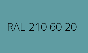 Kleur RAL 210 60 20