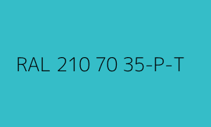 Kleur RAL 210 70 35-P-T