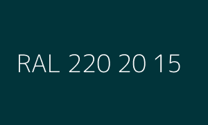 Kleur RAL 220 20 15
