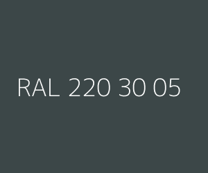 Kleur RAL 220 30 05 