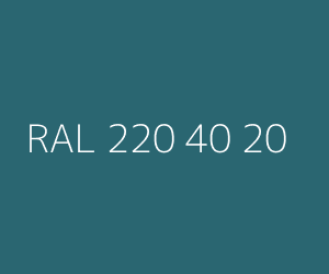Kleur RAL 220 40 20 