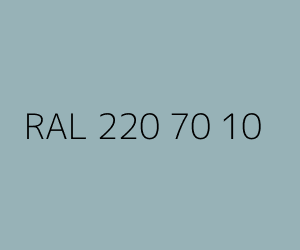 Kleur RAL 220 70 10 