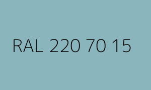 Kleur RAL 220 70 15