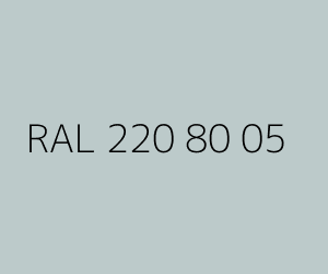 Kleur RAL 220 80 05 