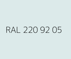 Kleur RAL 220 92 05 