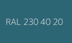 Kleur RAL 230 40 20