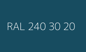 Kleur RAL 240 30 20